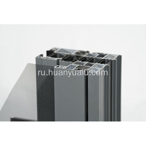 Пользовательская алюминиевая стеклянная раздвижная дверь для жилых проектов